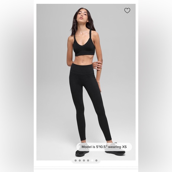 ALO Seamless Ribbed Set Black